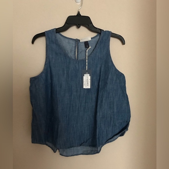 Universal Thread Medium Denim Chambray Swing Tank - Picture 2 of 4
